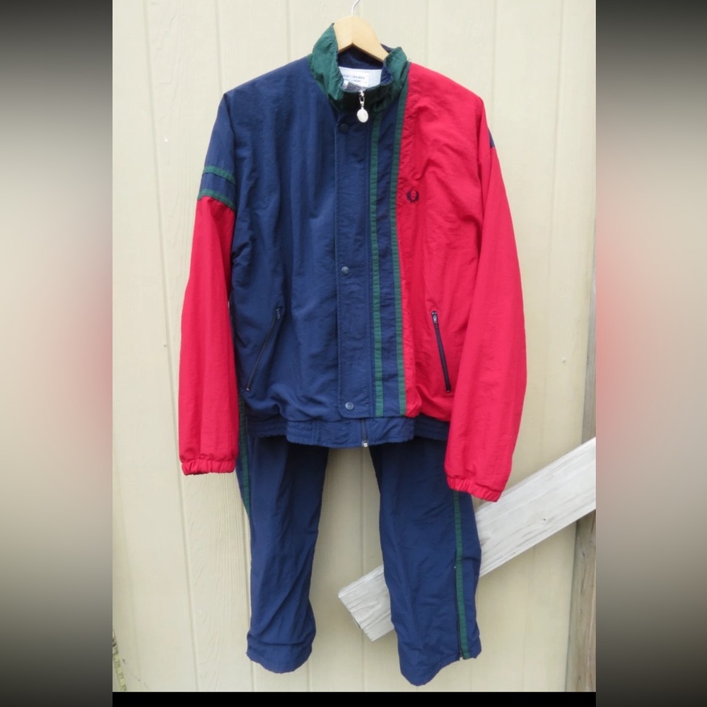 Vintage Fred Perry Track Suit L